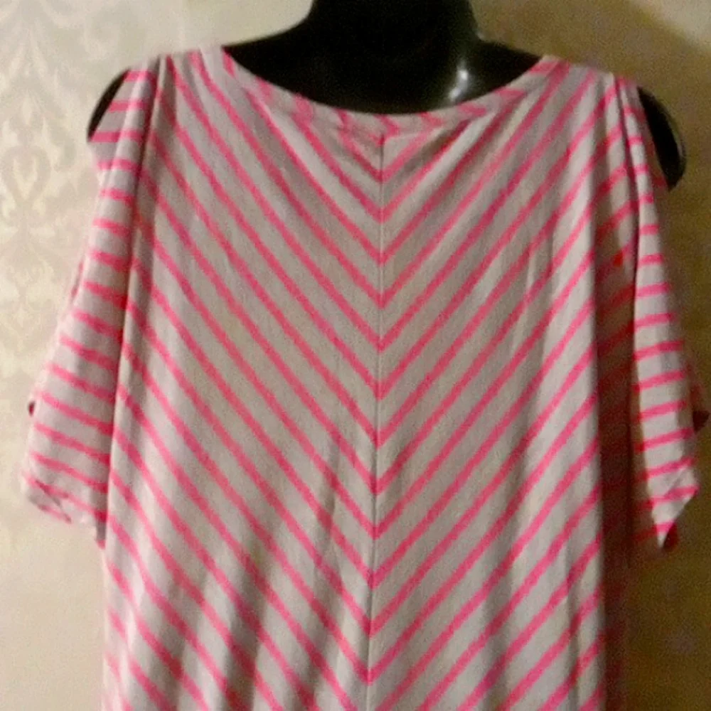 Cato Cold Shoulder Tunic Top L - Picture 6 of 8